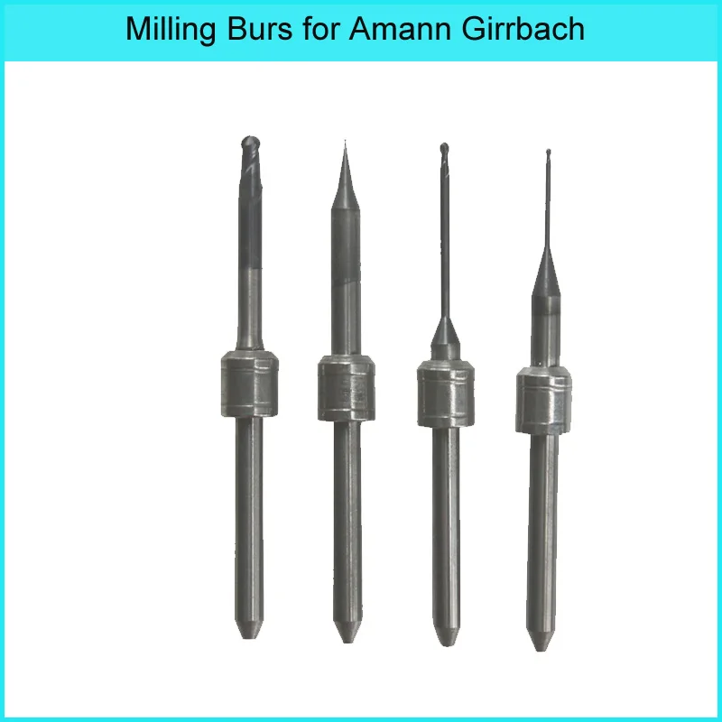 

AMANN GIRRBACH com Ceramill Roto Motion 1.0mm PMMA and WAX CAD/CAM milling burs.