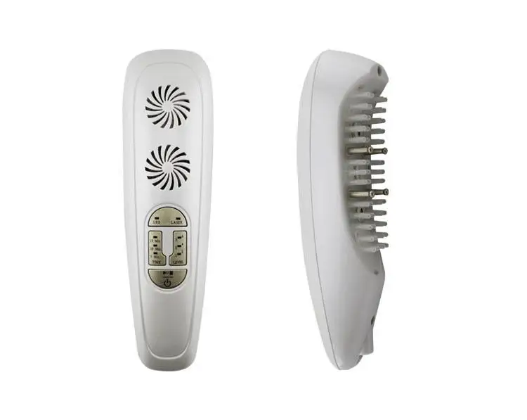 2016 3in1 Laser + LED LIGHT + Micro current Hair regrowth massage Growth Comb Remove scurf Repair hair massage instrument 2017 laser comb treatment fast activate hair follicles hair regrowth micro current scalp massage instrument for thinning hair