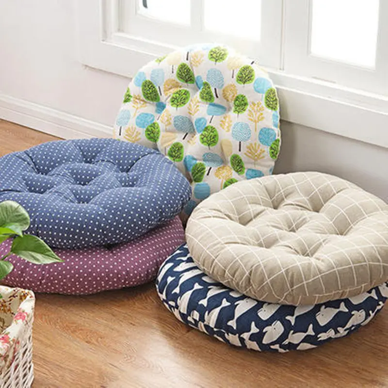 

Tatami Round Cushion Fussens Woondecoratie,Thickening Poduszki Dekoracyjne,Almofadas Para Sofa Office Chair Cushion