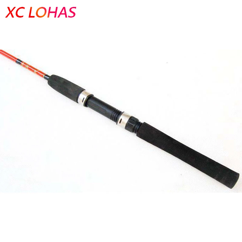 Random Color Solid Glass Fiber Lure Fishing Rod 1.2 / 1.3 / 1.4M for River Lake Sea Boat Fishing Low Price Fly Fishing Pole