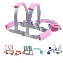 2 in 1 Toddler Leash Anti Lost Wrist Link Kid Harness Wrist Leashes with Safty Lock S7JN