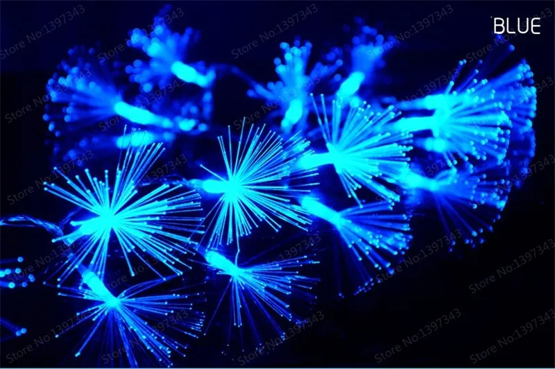 Luzes de Fadas Luzes de Natal Flor para Vaso Árvore do Feriado Decoração do Partido do Ano Casamento Tubo Tira Lâmpada Luz Led Novo Lâmpadas 10 m 6 De Natal Tubo Tira Lâmpada Flor para