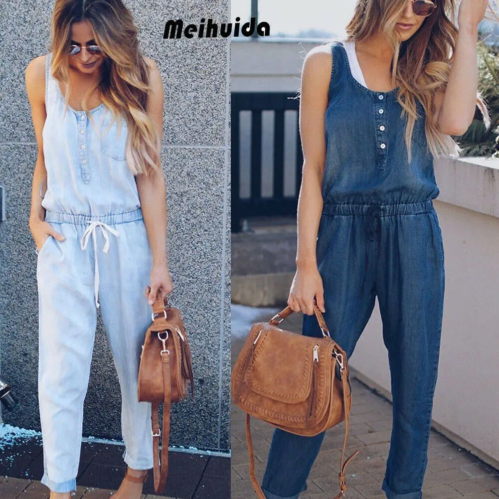 drawstring jumpsuit