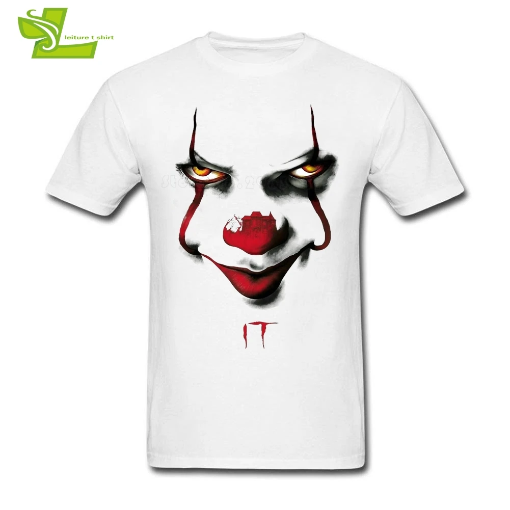 Penny-Wise Dancing Clown Mens Tee Classic Short Sleeve Comfortable T-Shirt