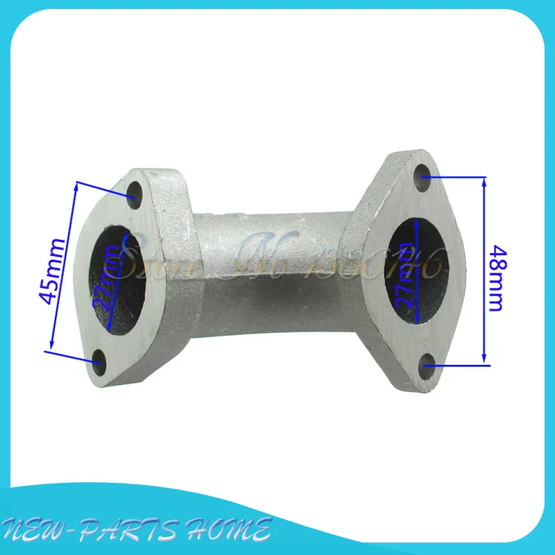 27mm Intake Pipe ZL-174 For 125cc 140cc 150cc 160cc Pit Dirt Bike | Автомобили и мотоциклы
