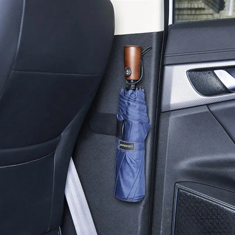 LUOEM 2 шт. зонтик клей крючки Вешалки держатели для авто дома(черный