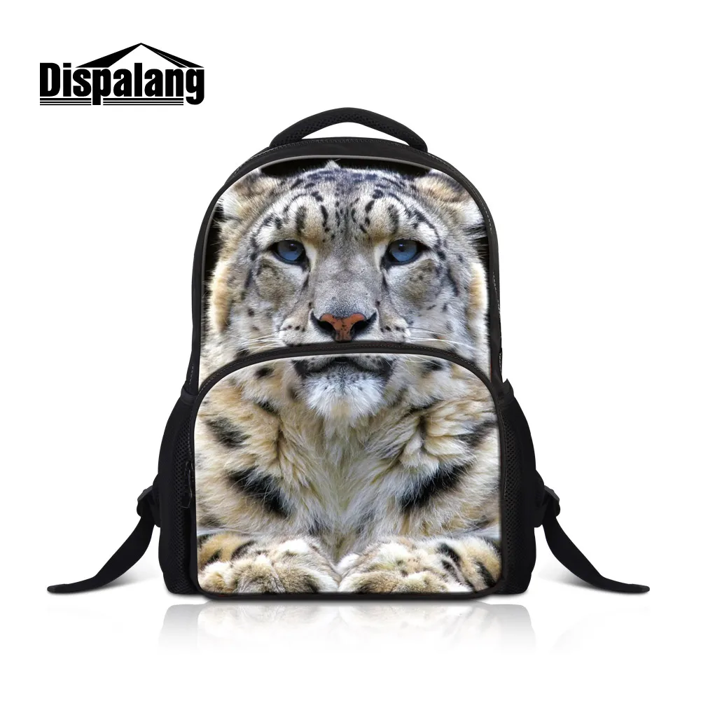 

Dispalang 17 Inch Large Capacity Laptop Backpack For College Animal Leopard School Bags For Teenage Boys Men Travel Shoulder Bag
