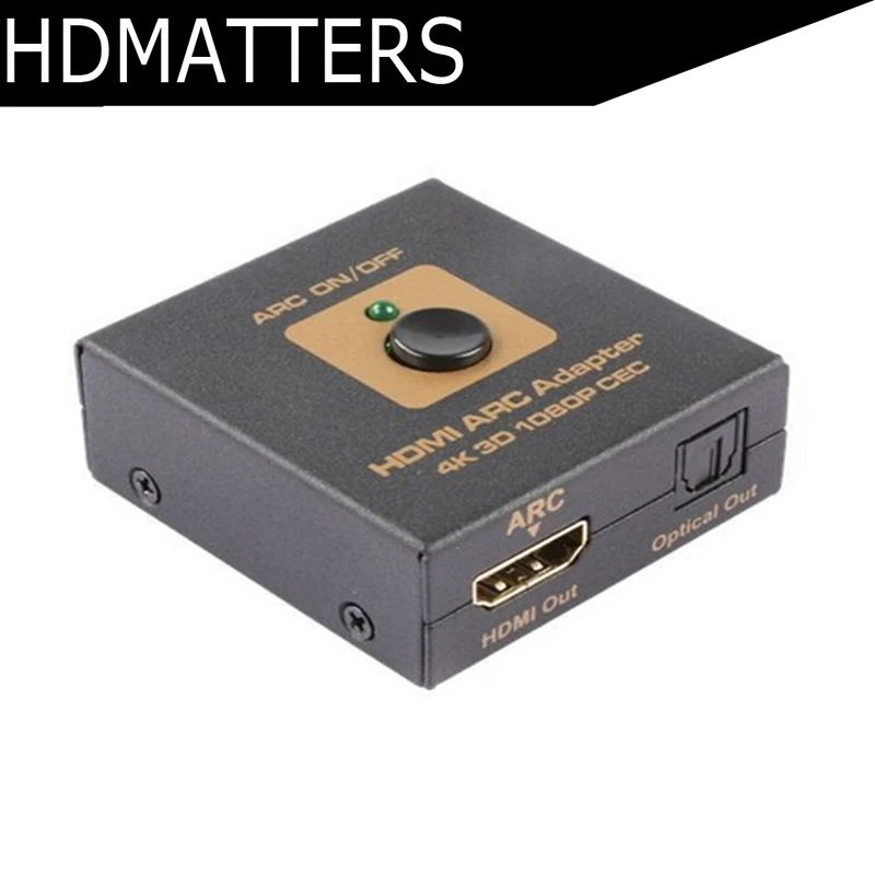 

HDMI ARC adapter converter(HDMI Audio return channel)3D 3D CEC compliant+Spdif audio out