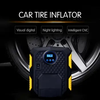 

Digital Tire Inflator DC 12 Volt Car Portable Air Compressor Pump 150 PSI Car Air Compressor for Car Bicycles Motorcycles