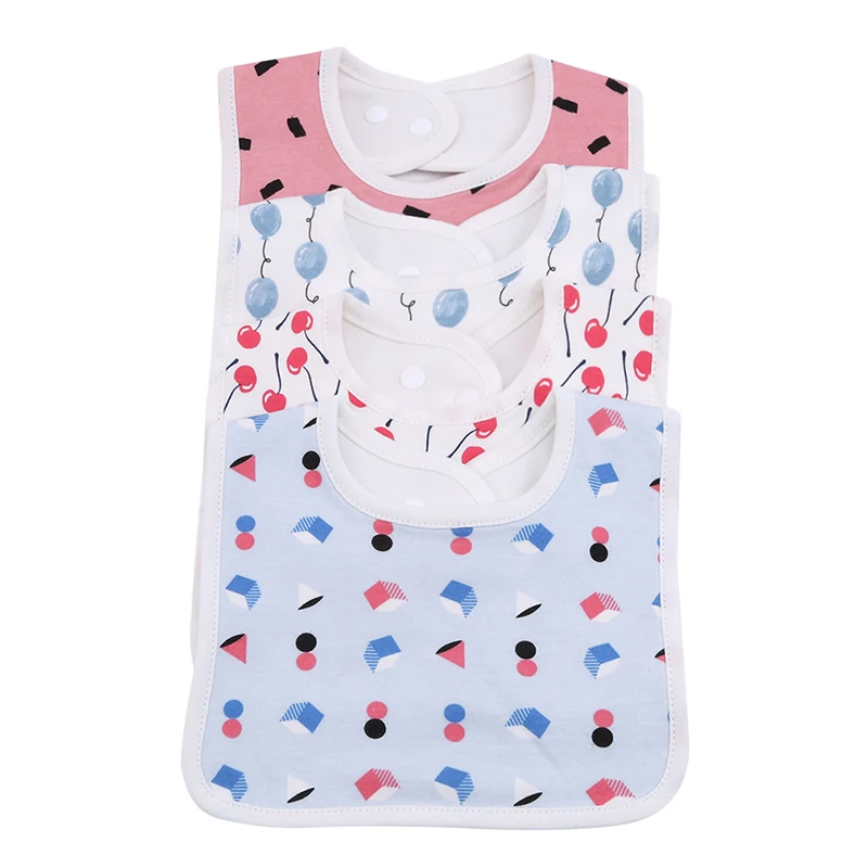 Baby Cotton Slobber U-shaped Bib New Cartoon Baby Bib Children's Rice Pocket Bavoir B B Imperm Able Baby Bibs Apron Baby Stuff