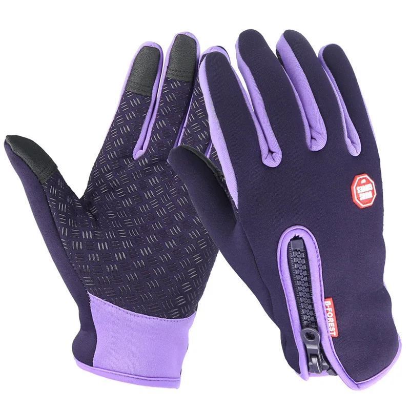 Winter Bicycle Bike Cycling Gloves For Men Women Simulated Leather Soft Warm Gloves Outdoor Sports Hiking Gloves Winter Bicycle Bike Cycling Gloves For Men Women Simulated Leather Soft Warm Gloves Outdoor Sports Hiking Gloves