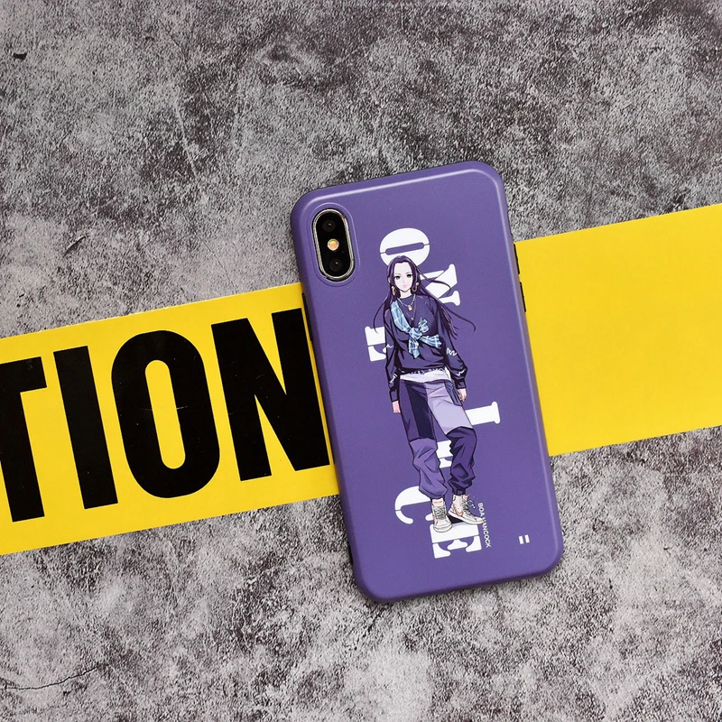 Anime japonés una pieza Zoro luffy Coque funda de teléfono para iphone 8 7 6 6 S Plus funda protectora cubierta para iphone X XR XS.