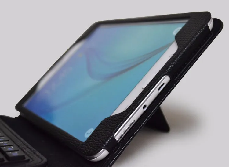 Съемный Беспроводной Bluetooth клавиатура чехол для Samsung Galaxy Tab S2 8,0 T710 T715 портфель чехол-книжка из искусственной кожи чехол Funda