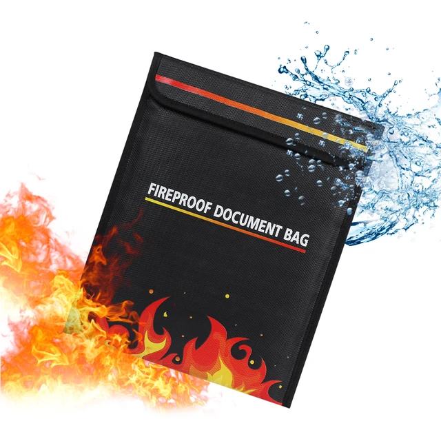 Us 11 57 27 Off Fireproof Doent Bag 15 35 X 6 Fire Resistant For Cash Passports Jewelry Photos Valuables In Us 11 57 27 Off Fireproof Doent Bag 15 35 X 6 Fire Resistant For Cash Passports Jewelry Photos Valuables In