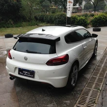 Auto Part Carbon Fiber Rear Roof Lip Spoiler Trunk Boot Wing Car Styling Fit For Volkswagen VW Scirocco 2010 2011 2012 2013 2014 Auto Part Carbon Fiber Rear Roof Lip Spoiler Trunk Boot Wing Car Styling Fit For Volkswagen VW Scirocco 2010 2011 2012 2013 2014