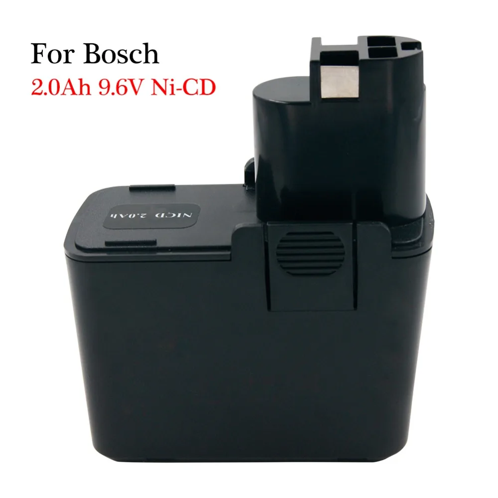  Rechargeable battery 9.6V 2.0Ah Nicd power tools replacement batteries BAT001 for Bosch cordless dr