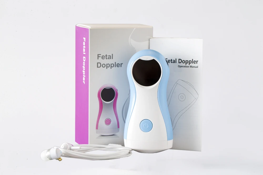 ЖК-экран 2,5 МГц фетальный допплеровский монитор сердца для беременных женщин Домашний Уход за ребенком FHR монитор