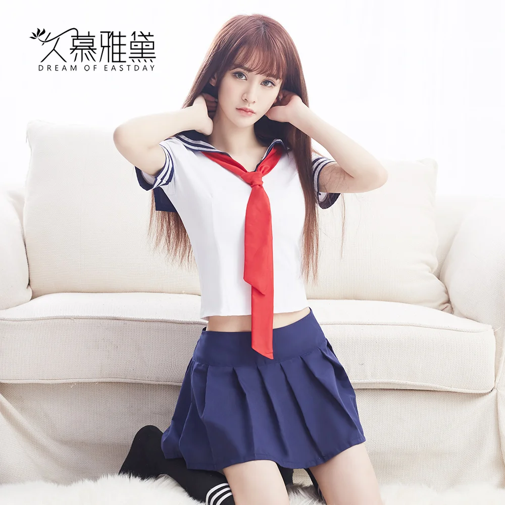 Комплект соблазнительной студенческой формы DRAIMIOR для женщин эротические