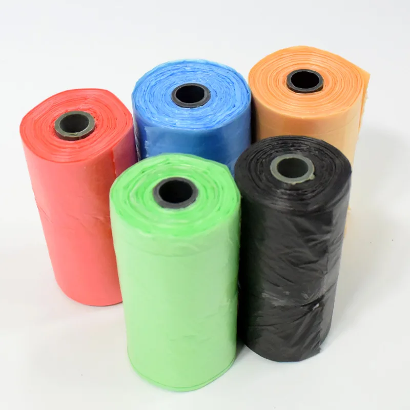 200pcs(10 roll x 20pcs) Dogs Cats Poop Bag Biodegradable Garbage Pet Dog Waste Bags Cat Cleaning Up Refill | Дом и сад