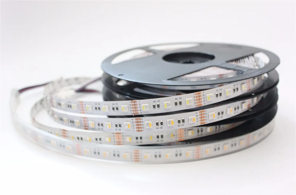 

New 2016 arrival RGBW LED strip waterproof 12V 24V 5050smd 60LED/m 5m/Roll RGBW LED strip light free shipping