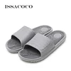 ISSACOCO Men's Flat Indoor Massage Slippers Men Home Non-slip Massage Slippers Zapatos Hombre Beach Flip Flops Men's Slides ► Photo 2/6