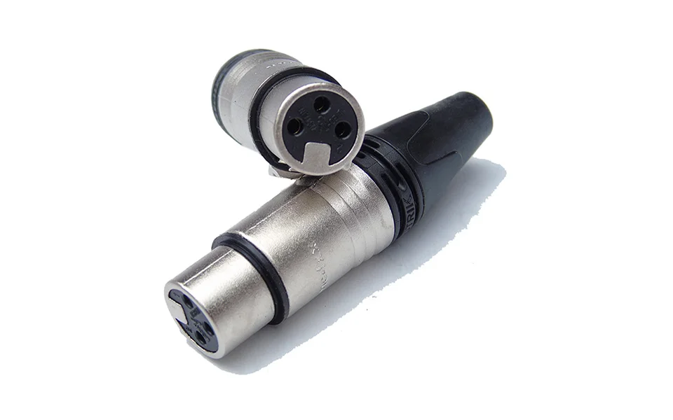 

10pcs/lot high quality 3 Pin XLR Connector with 10 PCS NC3FXX
