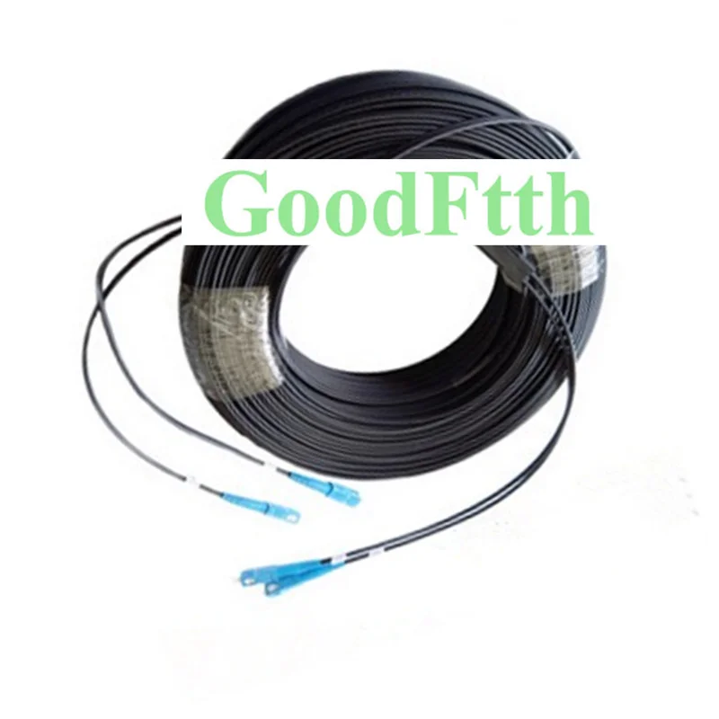 Волоконно-оптический соединительный кабель SC-SC UPC SM G657a O. D.3X2mm 2 ядра GoodFtth 1-15 м