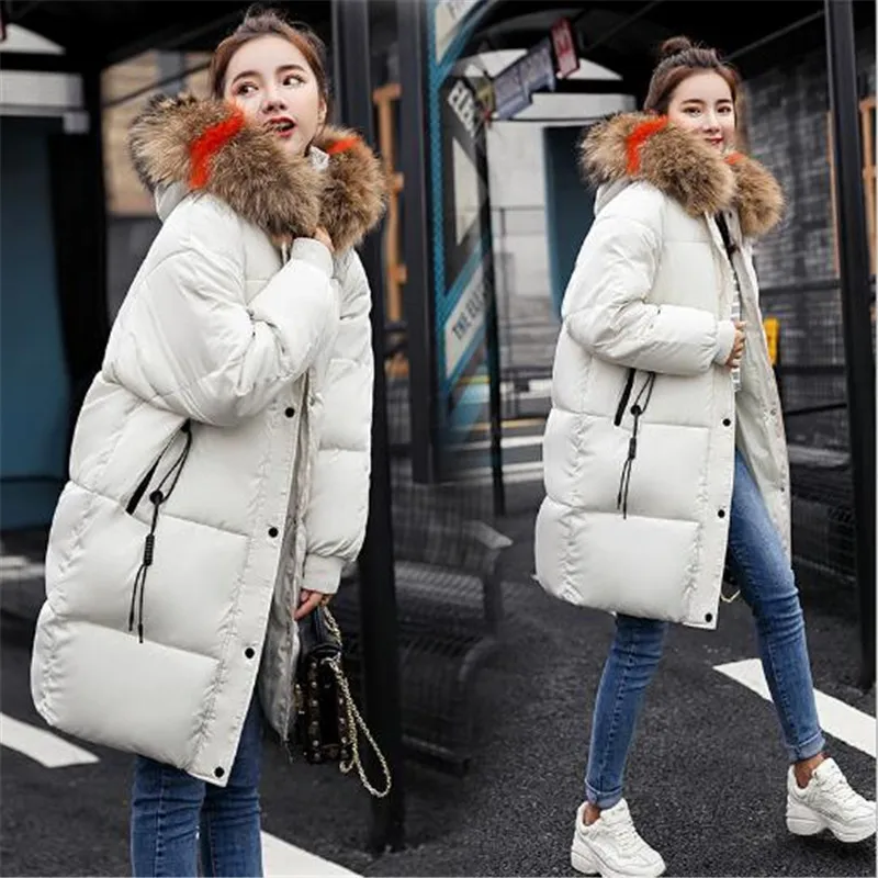 Coton deep Hiver Bas Grand Black Femmes gray coffee Mode Style Laine Mince De Le Collier Pocket white Nouveau Vers Red Loisirs Long 2018 Veste zfxBFwF