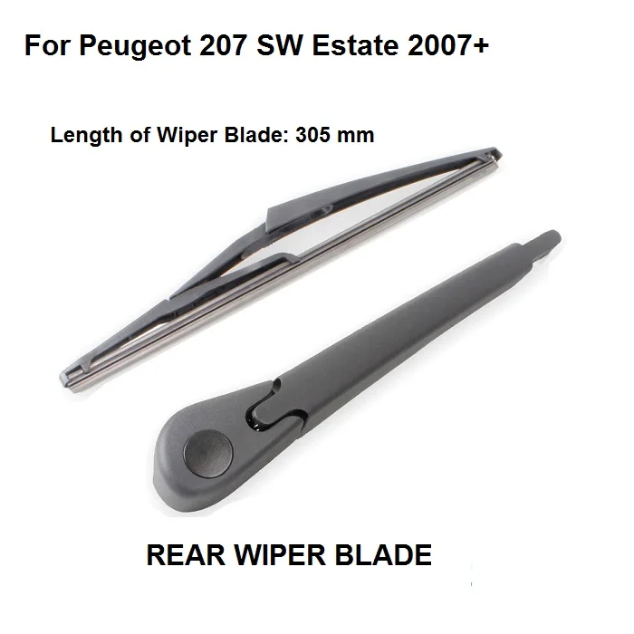 For Peugeot 207 Sw Estate 2007+ Rear Windshield Window Wiper Arm