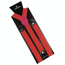 Больше цветов Эластичные подтяжки для мужчин 3 зажимы подтяжек винтажные мужские s женские подтяжки для брюк Свадебные подтяжки для юбки