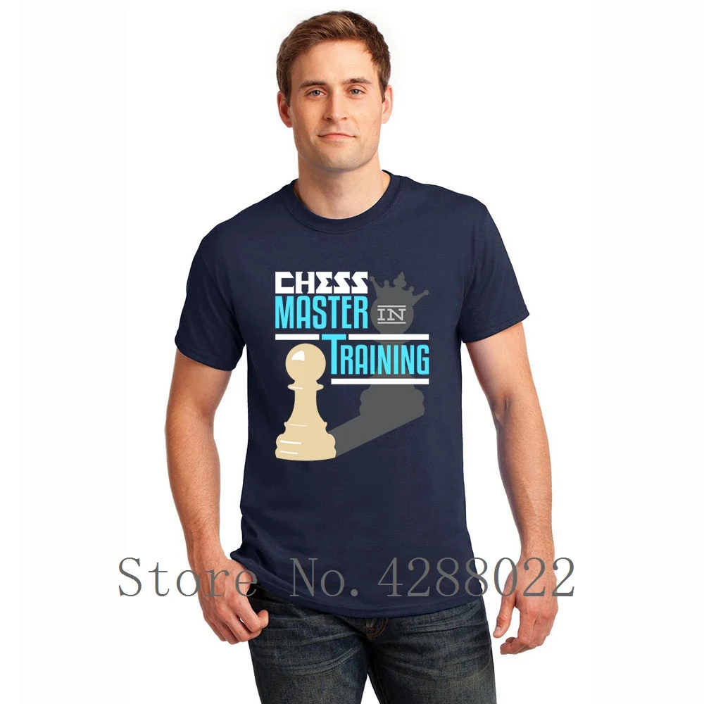 

Chess Master In Training T Shirt Short Sleeve Knitted Crazy Men's T Shirt Solid Color Homme Size S-3xl Slogan Top Quality