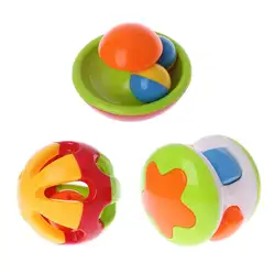 Детские погремушки шарик со звоночком Jingle звук ручной шейкер музыкальные игрушки набор детские захватывающие умное развитие детские