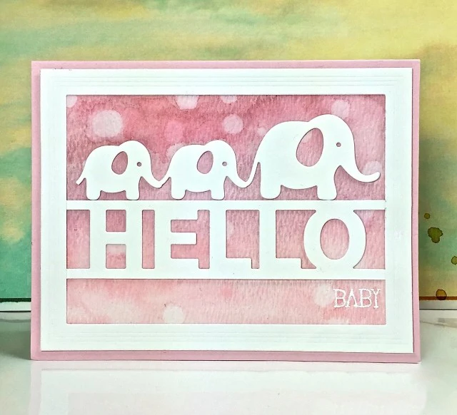 

Cute Elephant Family FMetal Cutting Dies Stencil For DIY Scrapbooking Decorative Embossing Suit Paper Cards Die Cutting Template