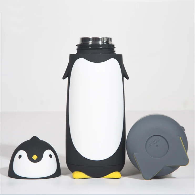 Милый пингвин из нержавеющей стали детский термос чашка мультфильм животных пингвин вакуумные фляги