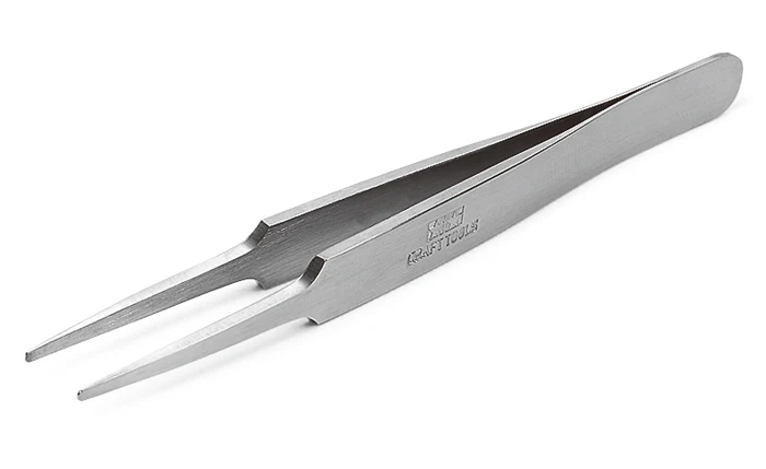 

Tamiya 74109 HG Straight Tweezers Round Tip Craft Tools