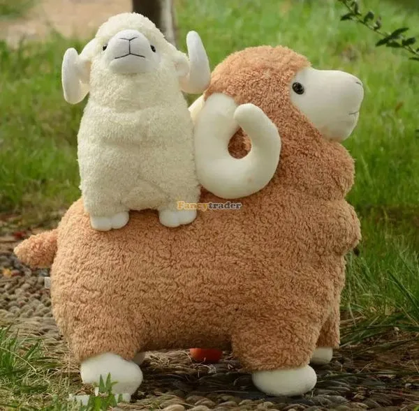 Fancytrader 35'' 90cm Lovely Giant Stuffed Soft Plush Sheep Goat, 2 Colors, Free Shipping FT50529 (16)