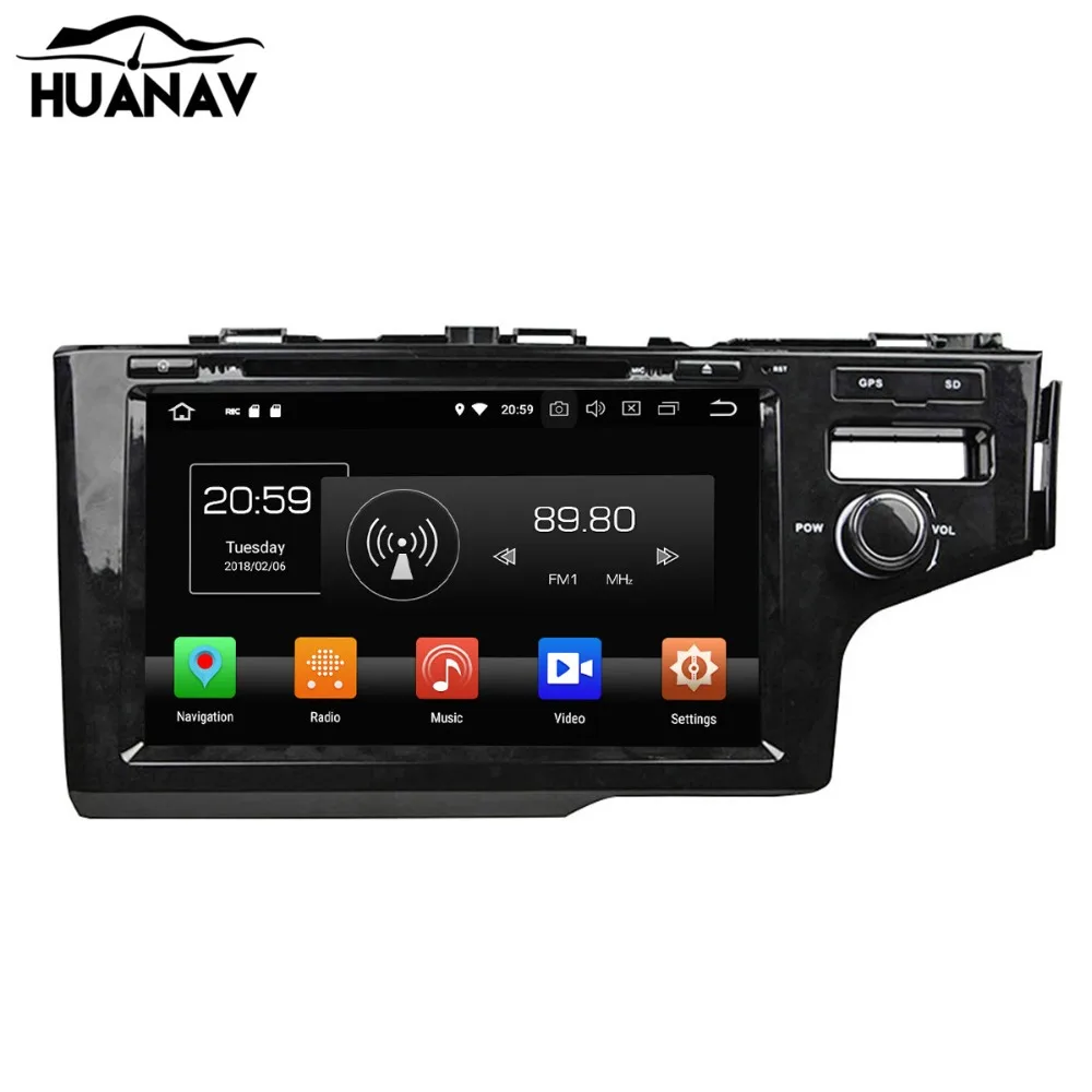 Sale HUANVA Android 8.0 Car DVD Player GPS navigation For Honda Fit RHD 2014-2017 multimedia player tape recorder 8-Core navi Audio 7 Sale HUANVA Android 8.0 Car DVD Player GPS navigation For Honda Fit RHD 2014-2017 multimedia player tape recorder 8-Core navi Audio 7