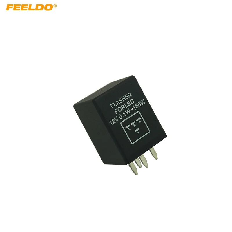 

MOTOBOTS 1PC 4-Pin car Motorcycle Electronic LED flashers Turn Signal Relay Fix flasher #HQ5352