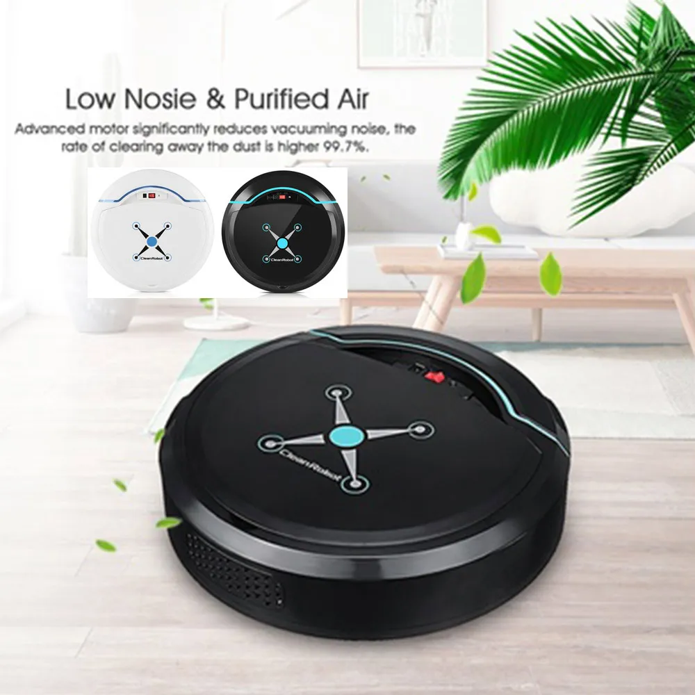 

Automatic Smart Sweeping Robot Vacuum Robotic Cleaner Floor Dust USB Rechargeable Sweeping Machine Electric Vacuum Cleaner