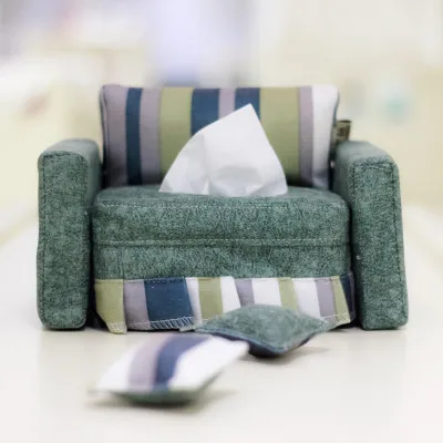 Креативный диван для укладки домашняя тканевая коробка держатель салфетки для ванной комнаты подставка контейнер для бумажных платков полотенце салфетка держатель для салфеток подарок - Цвет: type10