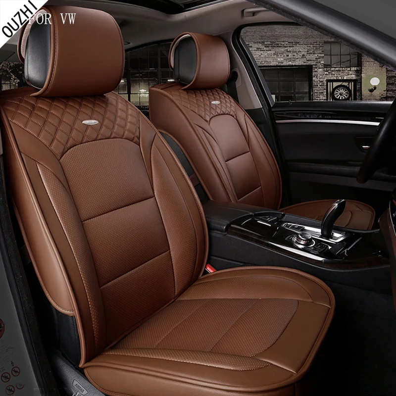 waterproof pu leather car seat cover for Volkswagen vw polo golf 4 7