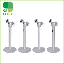 4 шт. Универсальный Алюминиева потолочный кронштейн Установка поворотный держатель Камера кронштейн настенный кронштейн для видеонаблюдения Камера