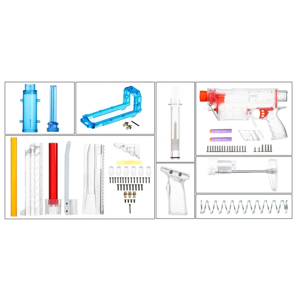 Рабочий YY-R-W004/YY-R-W005 RMCX стиль мод наборы набор для Nerf N-Strike Elite Stryfe Blaster B насос Комплект Аксессуары для Игрушечного Пистолета