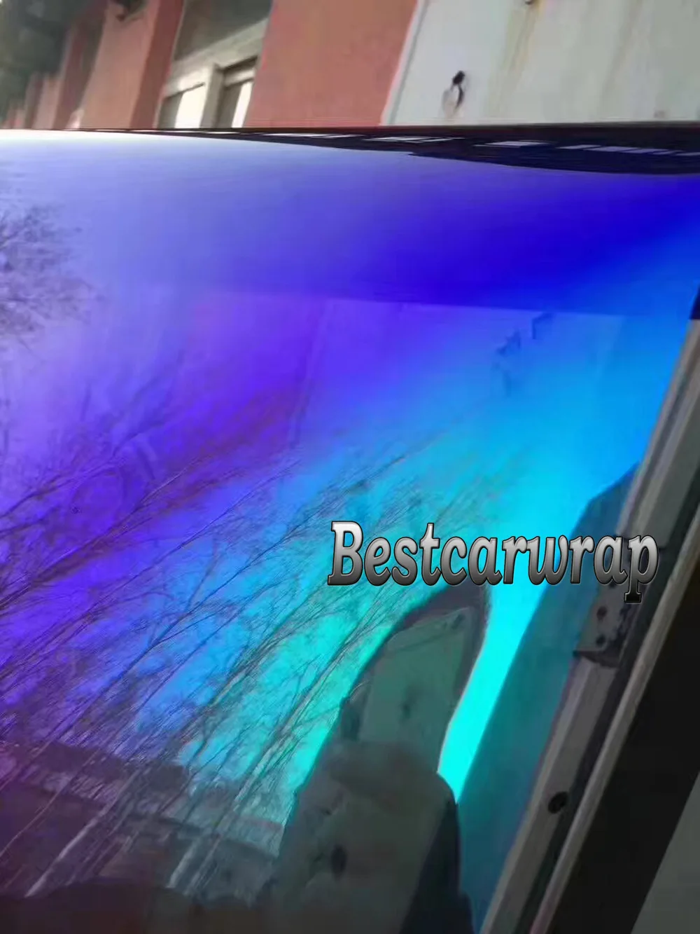 chameleon window tint glass windshideld solar tinting purple blue (5)