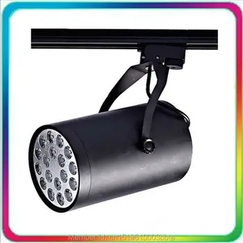 

60PCS Warranty 3 Years Thick Housing 100-110LM/W 18W LED Track Lights Dimmable Track Spot Bulb Spotlight Rail