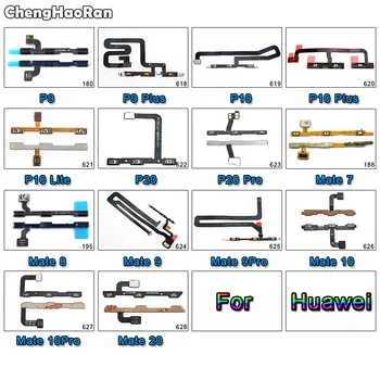 

ChengHaoRan Video Volume On OFF Button Power Key Flex Cable For Huawei Ascend P9 P10 Lite Plus P20 Pro Mate 7 8 9 10 Pro 20