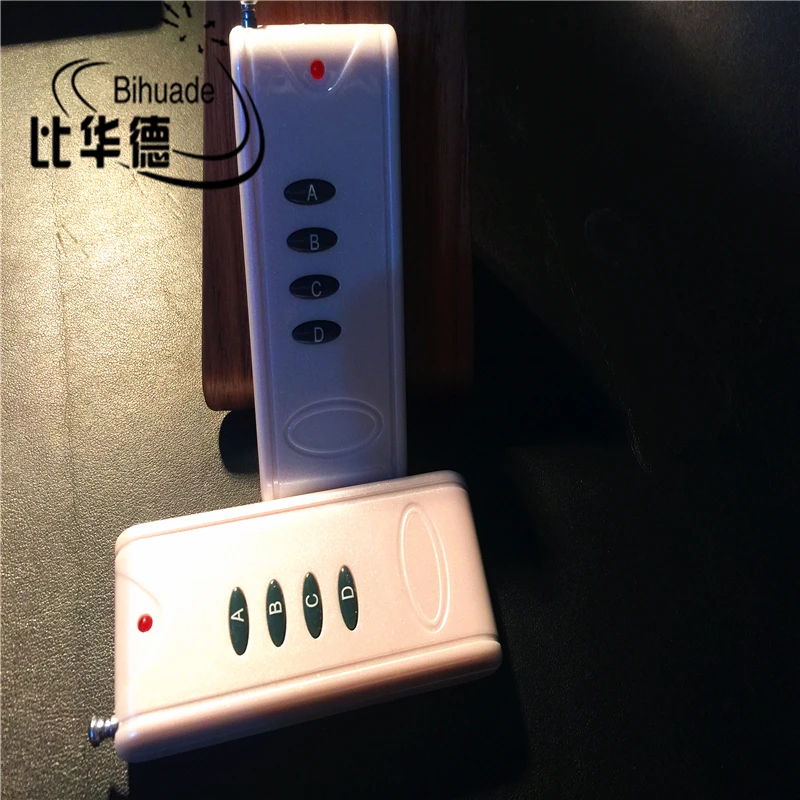 

4 Channel 433MHz Wireless RF Remote Control Controller Big Range For Light Bulb Door