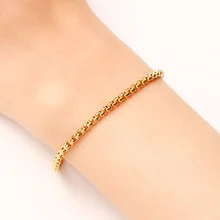 Браслеты на цепочке из нержавеющей стали для мужчин и женщин, цвета: золотистый, серебристый, подвеска с жемчужной пряжкой, ювелирные изделия с потертостями A1253