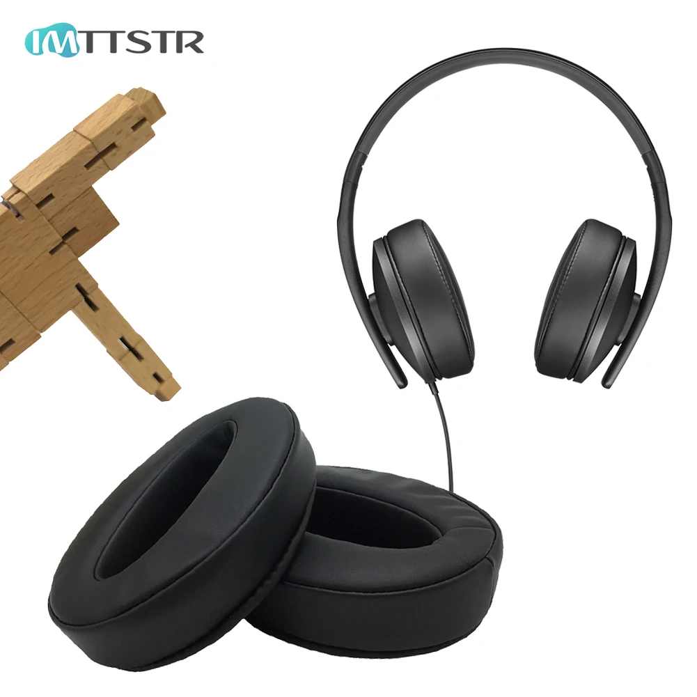 IMTTSTR 1 Pair of Ear Pads earpads earmuff cover Cushion Replacement Cups for Sennheiser HD300 HD400S HD4 20 HD4 30 Headset