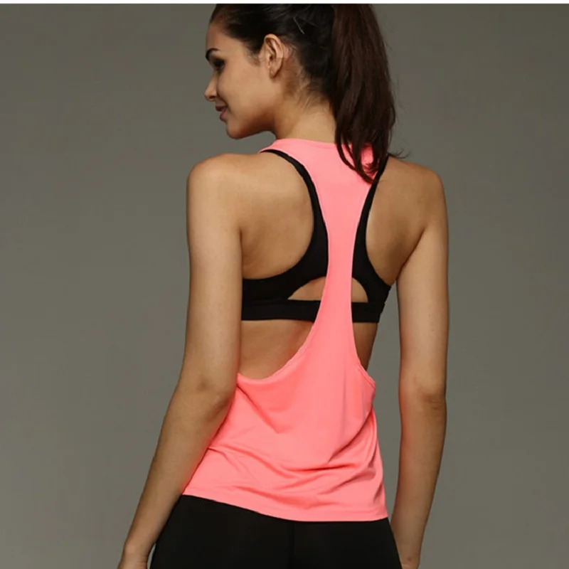 

PENERAN 2019 Cool Fitness Gym Shirt Women Breathable Yoga Sports Top Woman Jogging Running Jersey Dry Fit Sport T-shirt Vest XL